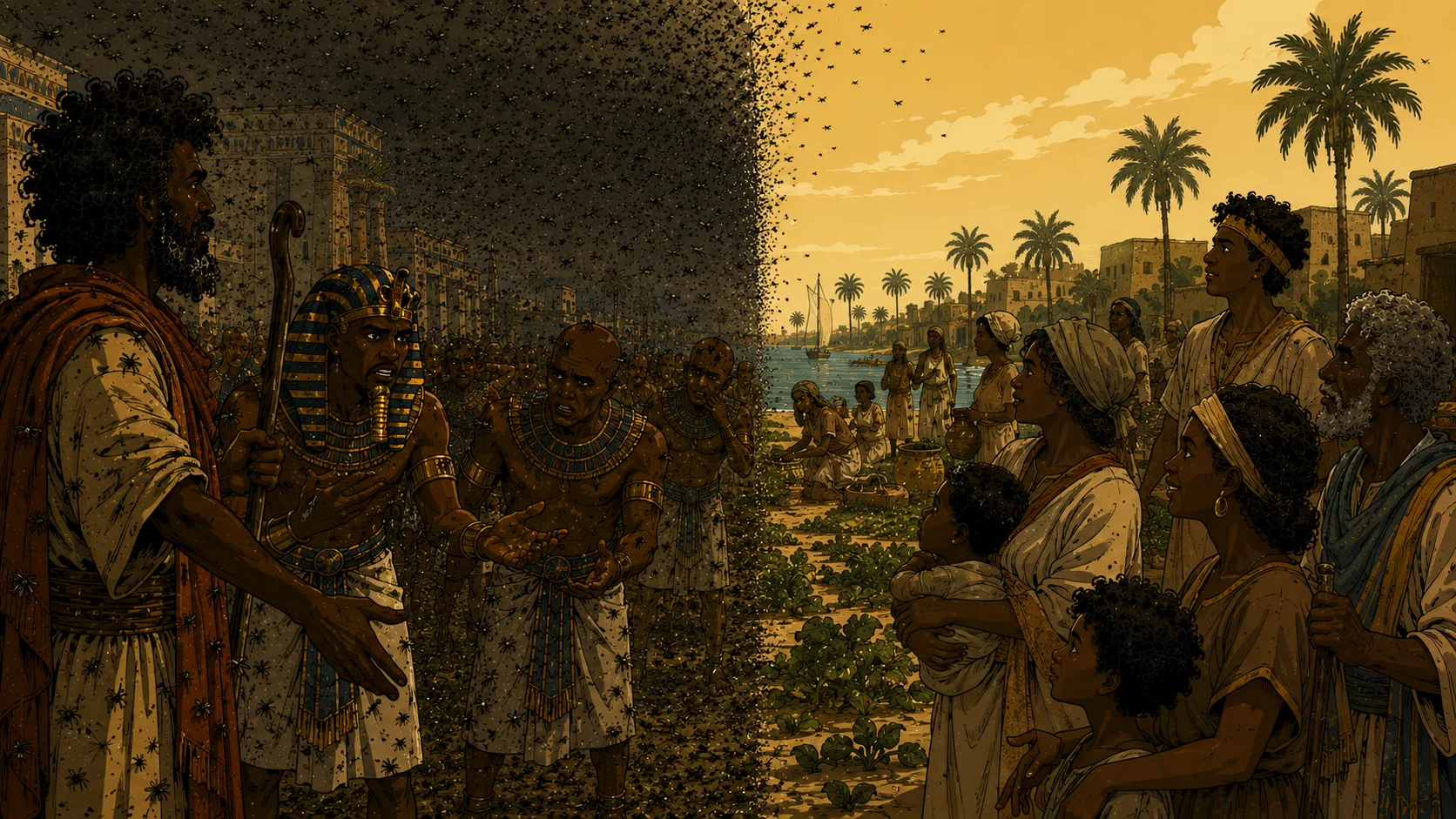 Plague Four — Flies and the Goshen Distinction — Exodus 8:20–32